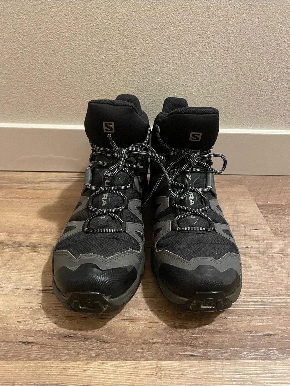 Salomon Men's X Ultra 4 Mid GTX Ortholite Hiking Trail Shoes Boots Size 11